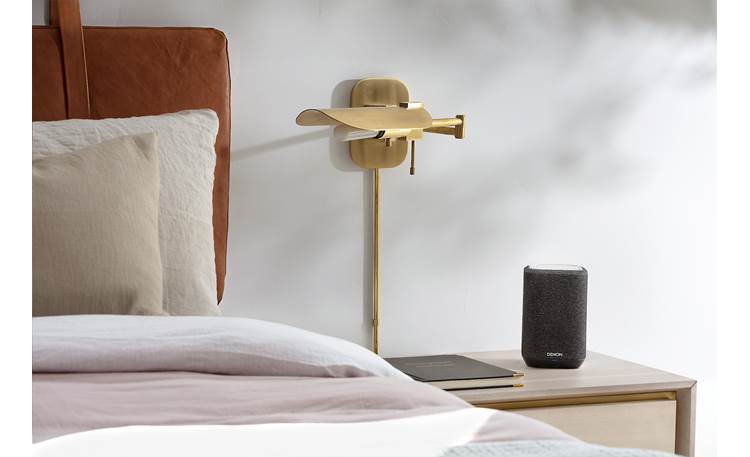 Denon Home 150 Wireless powered speaker with HEOS Built-in, Bluetooth, Amazon Alexa, and Apple AirPlay 2 (Black) - DENONHOME150BK