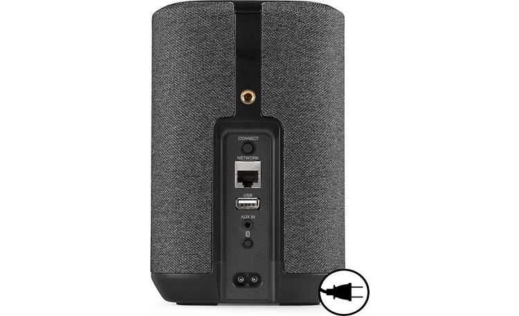 Denon Home 150 Wireless powered speaker with HEOS Built-in, Bluetooth, Amazon Alexa, and Apple AirPlay 2 (Black) - DENONHOME150BK