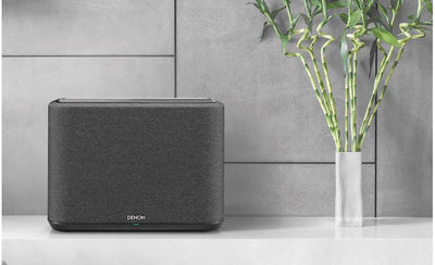 Denon Home 250 Wireless powered speaker with HEOS Built-in, Bluetooth, Amazon Alexa, and Apple AirPlay 2 (Black) - DENONHOME250BK