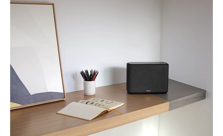 Denon Home 250 Wireless powered speaker with HEOS Built-in, Bluetooth, Amazon Alexa, and Apple AirPlay 2 (Black) - DENONHOME250BK