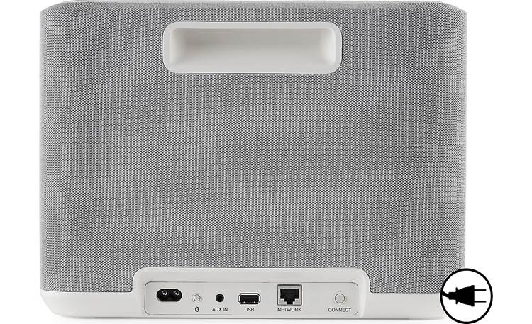 Denon Home 250 Wireless powered speaker with HEOS Built-in, Bluetooth, Amazon Alexa, and Apple AirPlay 2 (White) - DENONHOME250WT
