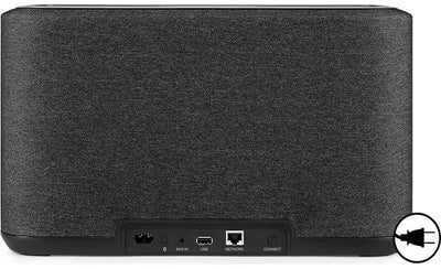 Denon Home 350 Wireless powered speaker with HEOS Built-in, Bluetooth, Amazon Alexa, and Apple AirPlay 2 (Black) - DENONHOME350BK