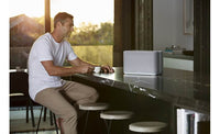 Denon Home 350 Wireless powered speaker with HEOS Built-in, Bluetooth, Amazon Alexa, and Apple AirPlay 2 (White) - DENONHOME350WT