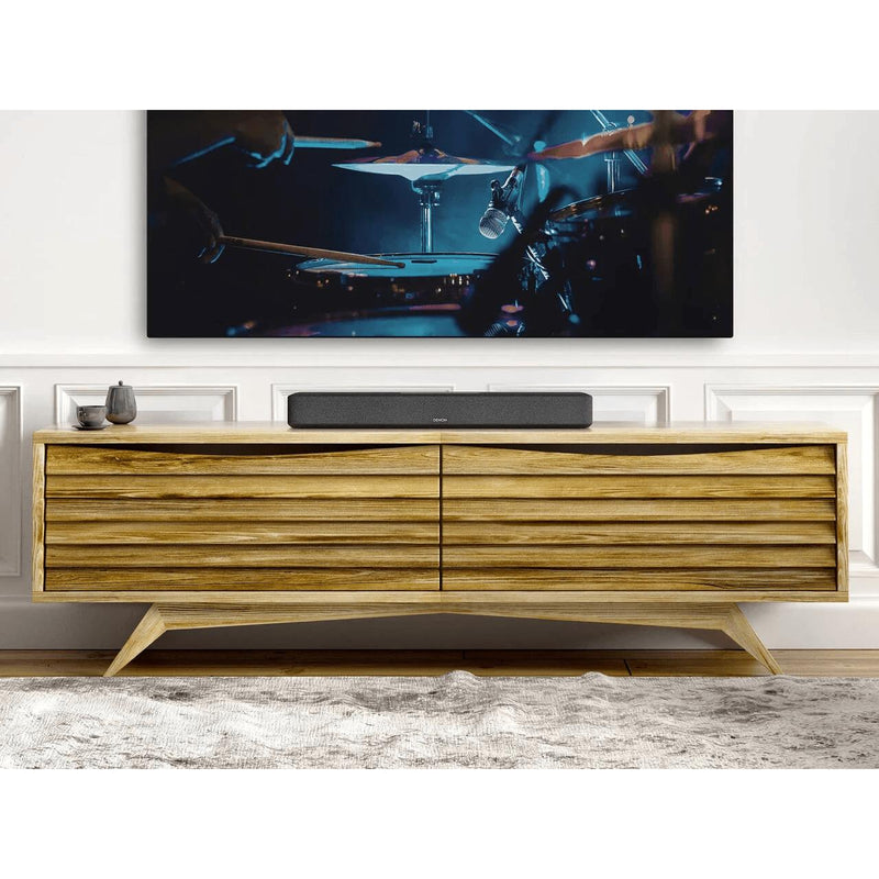 Denon Home Sound Bar 550 Powered 4-channel sound bar with Dolby Atmos, DTS:X, Bluetooth, Amazon Alexa, Apple AirPlay 2, and HEOS built-in - DENONHOMESB550
