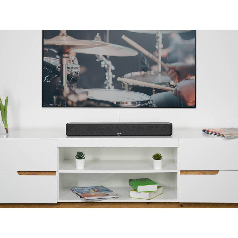 Denon Home Sound Bar 550 Powered 4-channel sound bar with Dolby Atmos, DTS:X, Bluetooth, Amazon Alexa, Apple AirPlay 2, and HEOS built-in - DENONHOMESB550