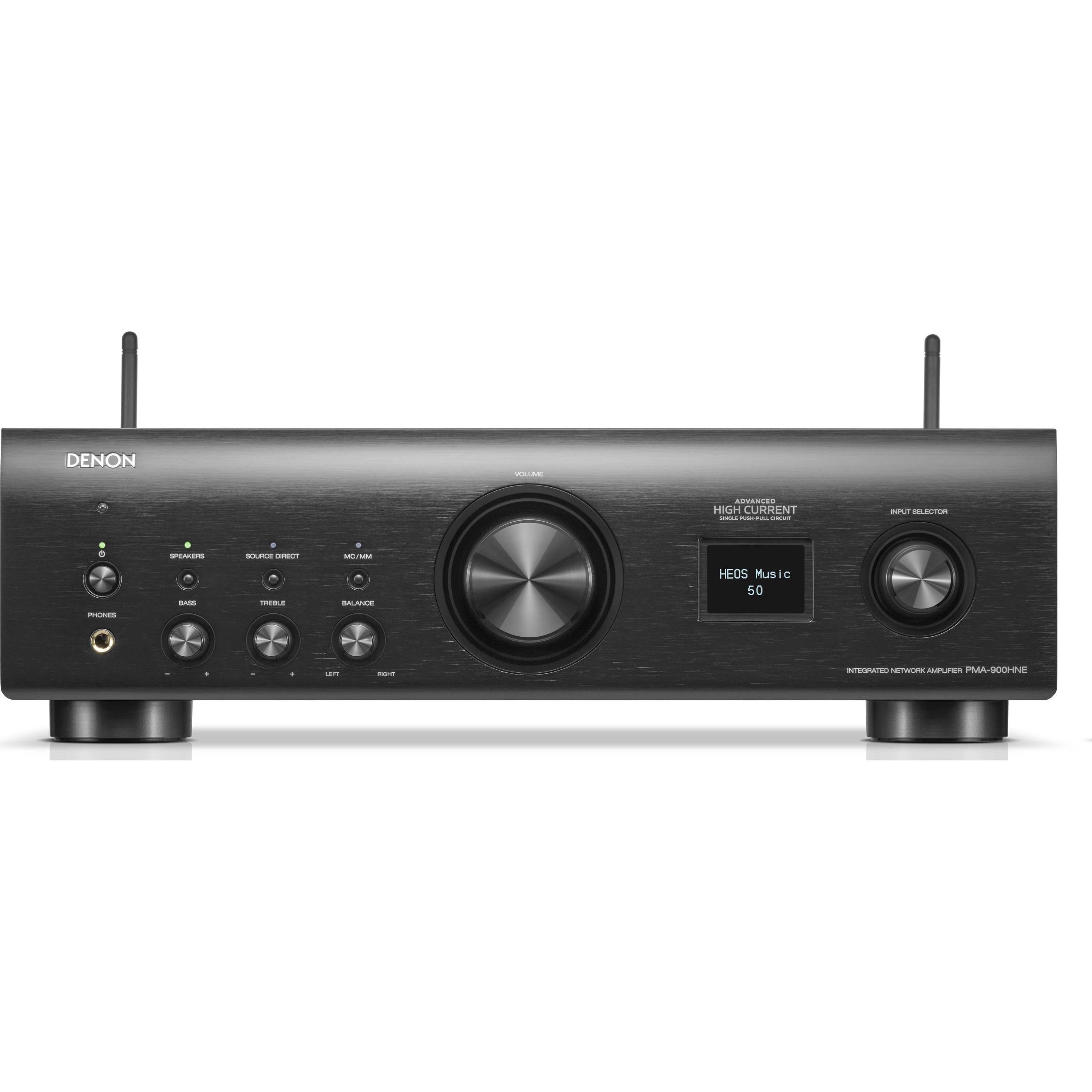 Denon PMA-900HNE 100W Integrated Network Amplifier (Black) - PMA