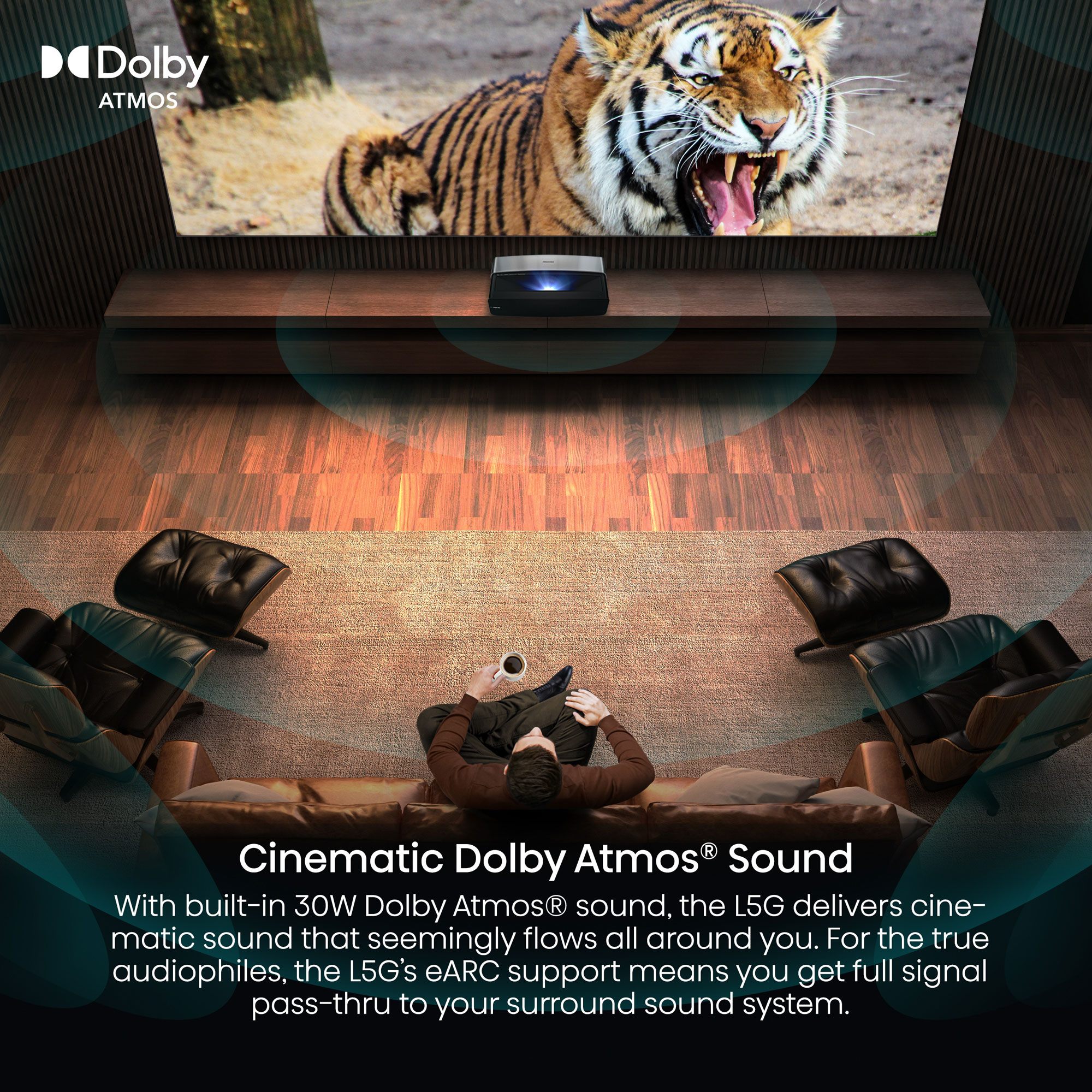 L5G 4K Smart Laser TV - Thumbnail 4