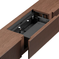 Cinest Core A1 Motorized UST Projector Media Console 118" - Brown - image 5