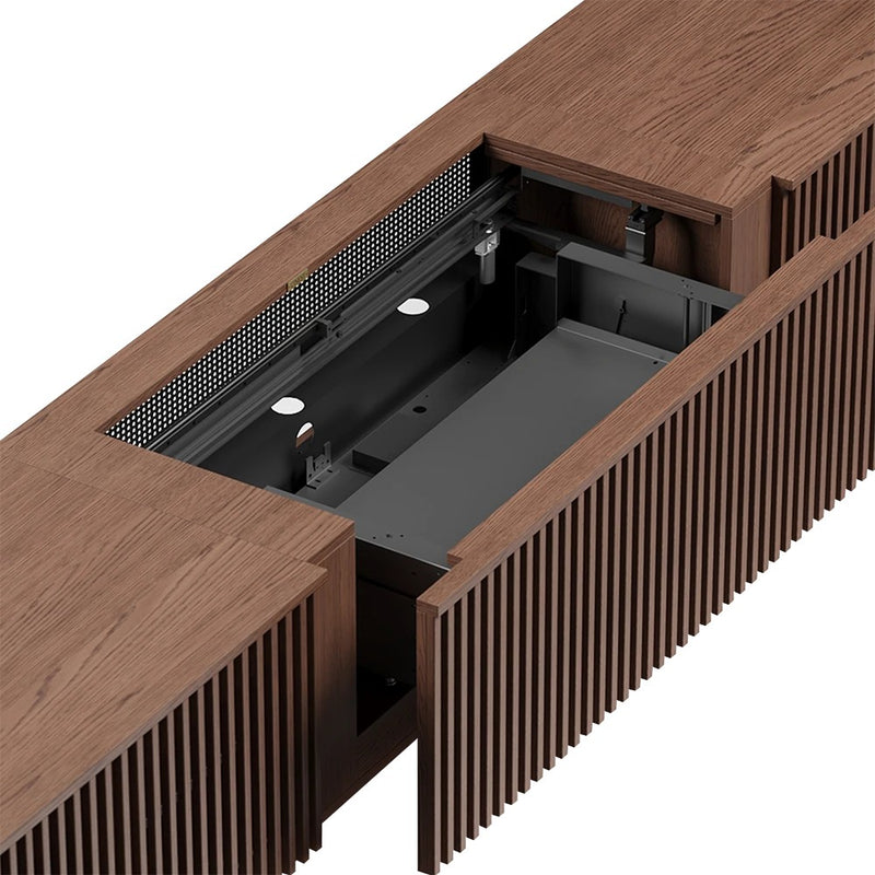 Cinest Core A1 Motorized UST Projector Media Console 118" - Brown - image 5