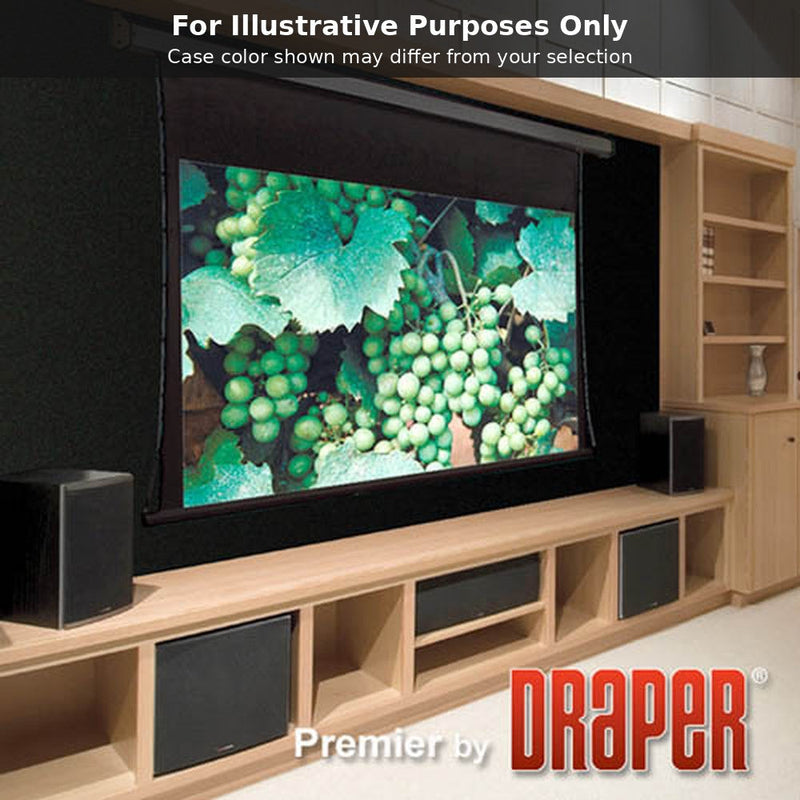Draper 101183SC-White Premier 130 diag. (78x104) - Video [4:3] - 1.0 Gain