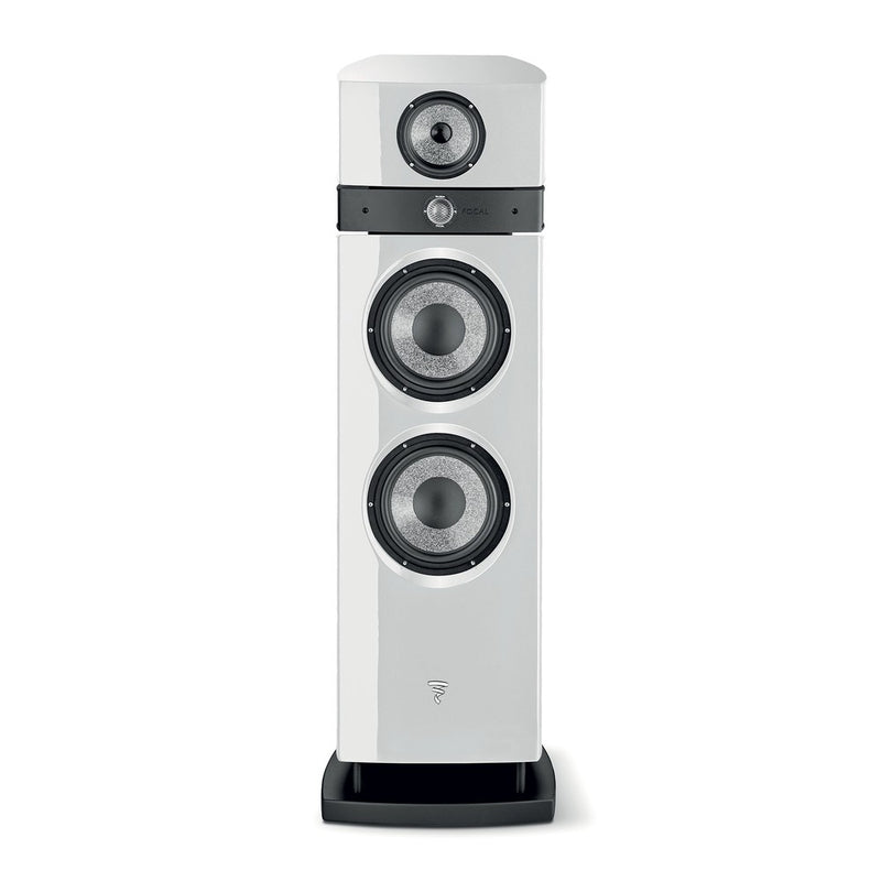 Focal Maestro Utopia Evo 3-Way Floorstanding Speaker (Natural Walnut Gloss-Lacquered Rear Side Panels)