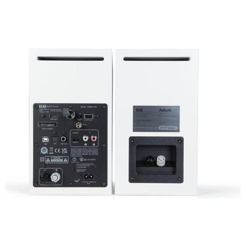 ELAC Debut ConneX Adsum Powered stereo speakers with phono input, HDMI ARC and Bluetooth - (Pair)