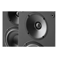 ELAC Debut ConneX DCB41 Powered bookshelf speakers with Bluetooth, HDMI and built-in phono preamp (Walnut) - (Pair)