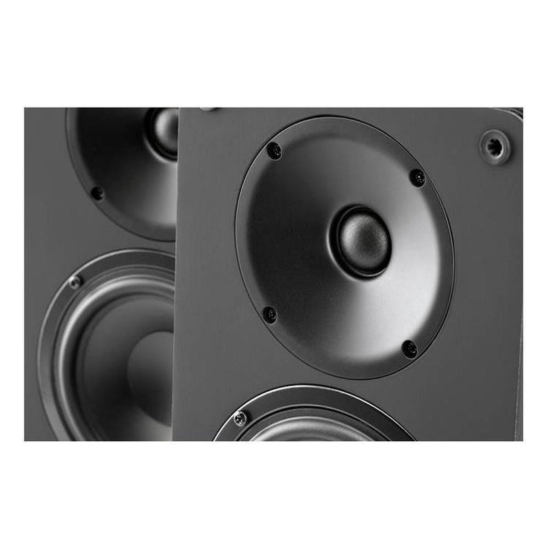 ELAC Debut ConneX DCB41 Powered bookshelf speakers with Bluetooth, HDMI and built-in phono preamp (Walnut) - (Pair)