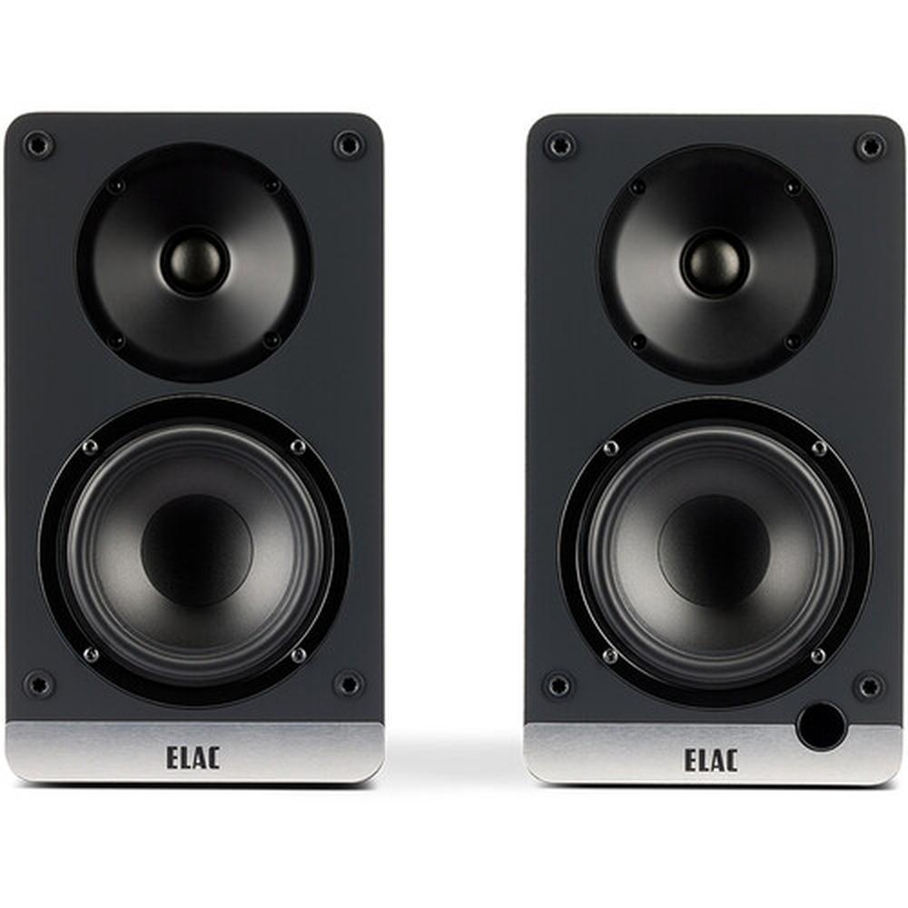 ELAC Debut ConneX DCB41 Two-Way Active Bookshelf Speakers (Orange