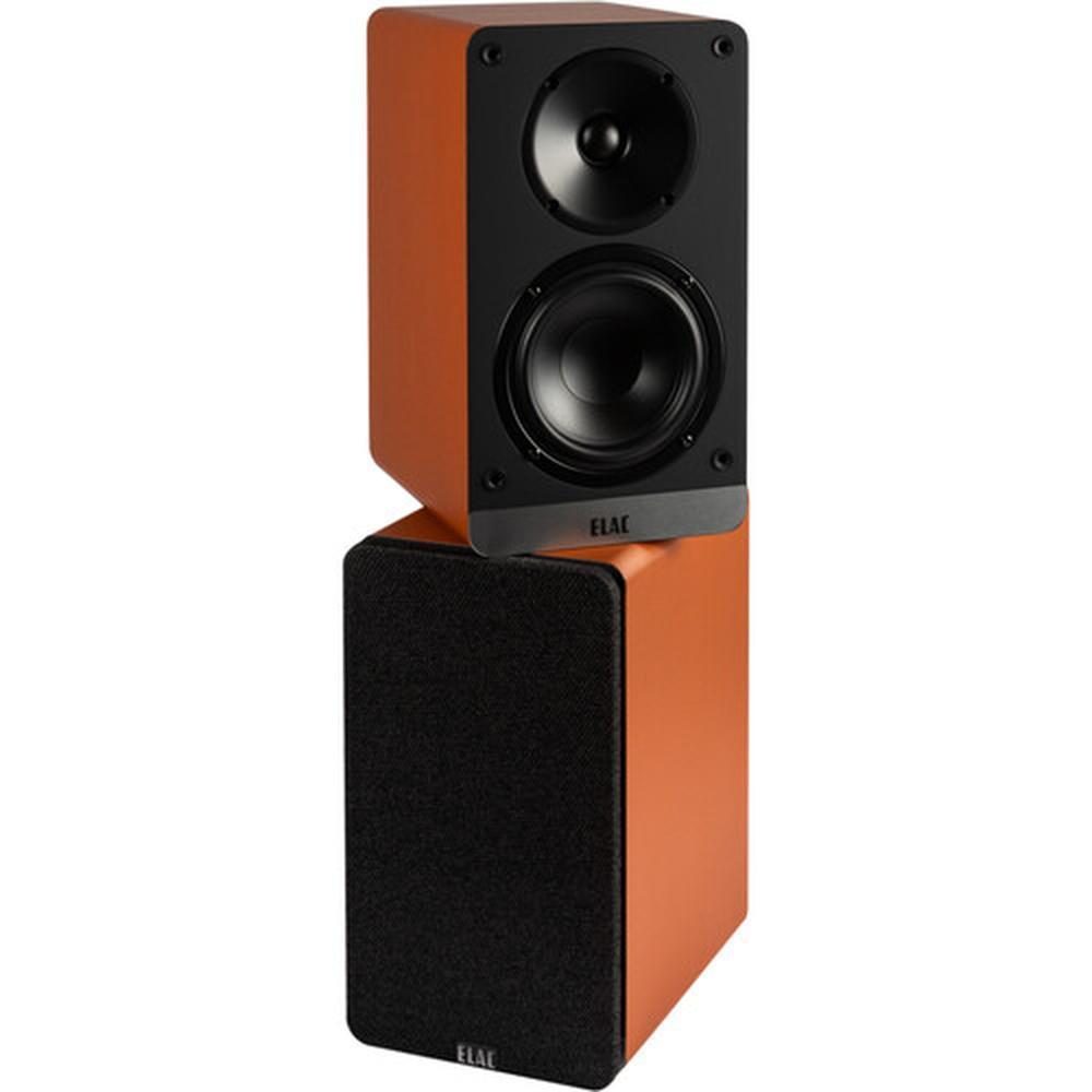 ELAC Debut ConneX DCB41 Two-Way Active Bookshelf Speakers (Orange, Pair) - (Pair)