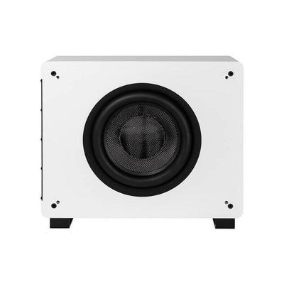 ELAC Muro SUB2020 Compact wireless subwoofer with Bluetooth app control (White)