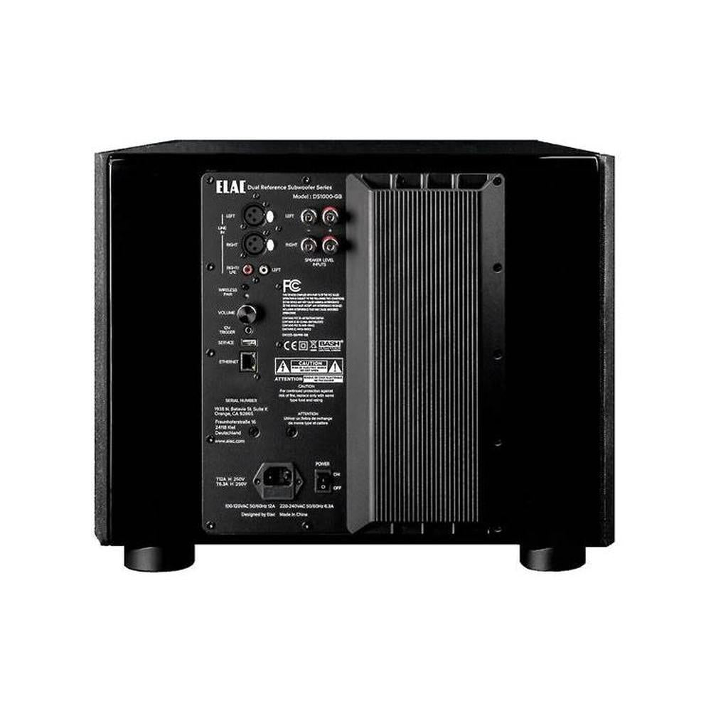 ELAC Varro DS1000-BG Dual Reference 10" powered subwoofer with Bluetooth app control and Auto EQ