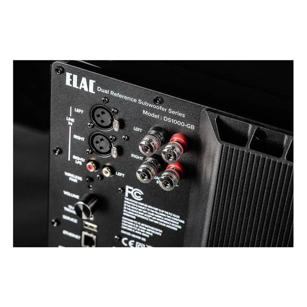ELAC Varro DS1000-BG Dual Reference 10" powered subwoofer with Bluetooth app control and Auto EQ