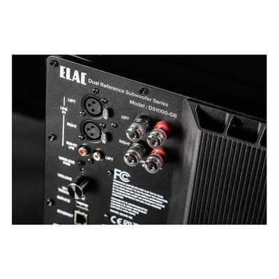 ELAC Varro DS1000-BG Dual Reference 10" powered subwoofer with Bluetooth app control and Auto EQ