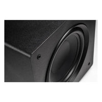 ELAC Varro PS250-BK Premium 10" powered subwoofer with Bluetooth app control and Auto EQ