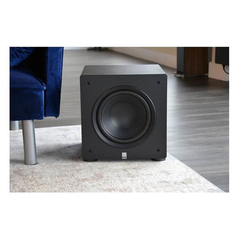 ELAC Varro PS250-BK Premium 10" powered subwoofer with Bluetooth app control and Auto EQ