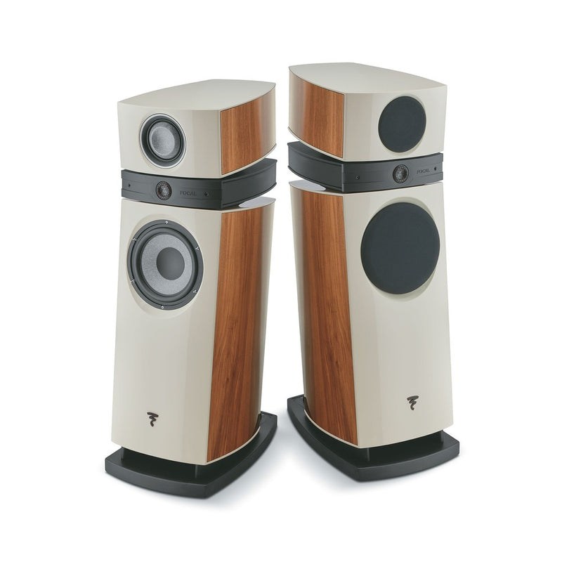 Focal Scala Utopia EVO M High-End 3-Way Floorstanding Hi-Fi Speaker (Natural Walnut)