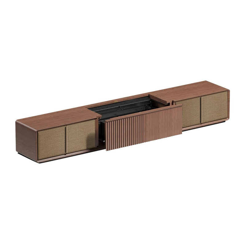 Cinest Core E1 Motorized UST Projector Media Console 118" - Brown - image 4
