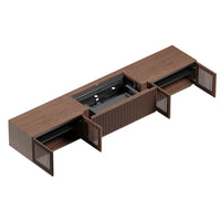 Cinest Core A1 Motorized UST Projector Media Console 118" - Brown - image 4