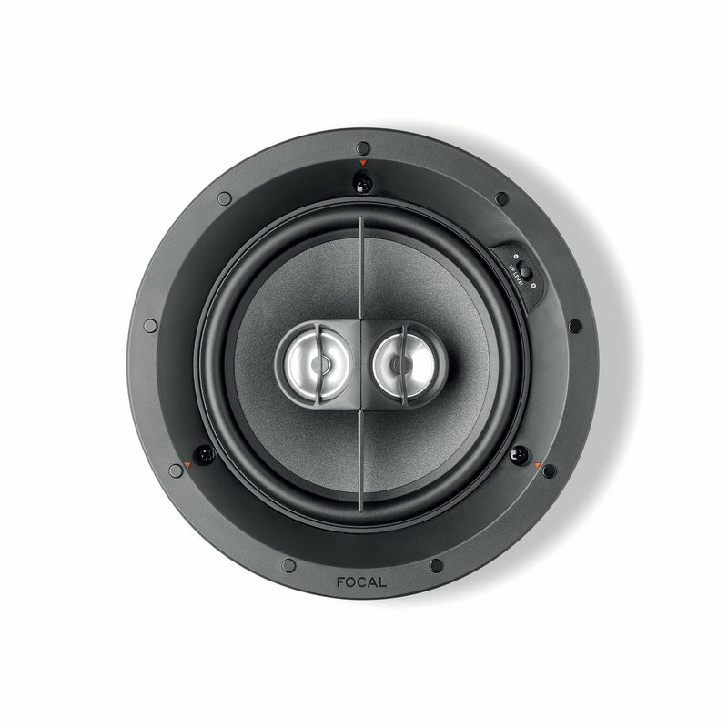Focal 100 ICS6 T UL BLACK 2-way coaxial ceiling speaker - F100ICS6TUL-BL