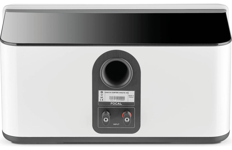 Focal Kanta Center Channel Speaker -  White High Gloss White Carrara High Gloss - JMLKANTACC-WHC/HG