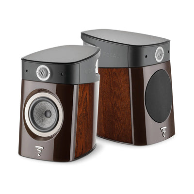 Focal Sopra 1 2-Way High-End Bookshelf Loudspeaker - Macassar Ebony - JMLSOPRN1WOSME - (Each)