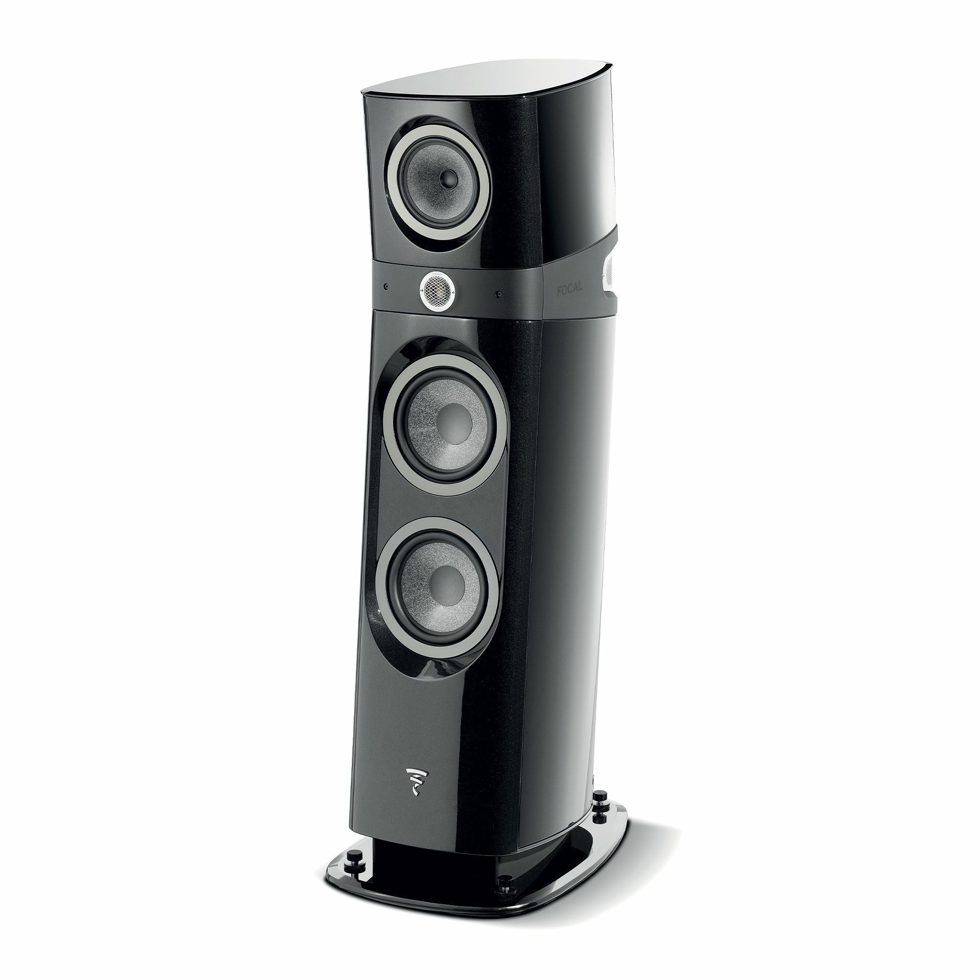 Focal Sopra 3 High-End Floorstanding Speaker 3-Way - Black Lacquer