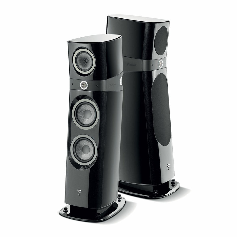 Focal Sopra 3 High-End Floorstanding Speaker 3-Way  - Black Lacquer - JMLSOPRN3BHG - (Each)