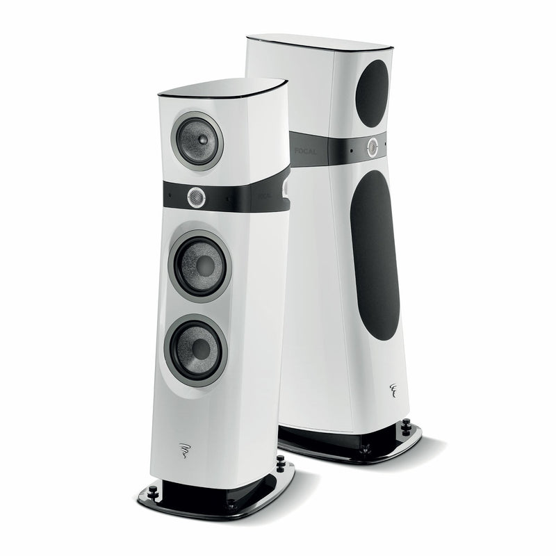 Focal Sopra 3 High-End Floorstanding Speaker 3-Way  - White Carrara - JMLSOPRN3WC - (Each)