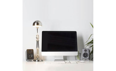 Kanto YU2 Powered desktop stereo speaker system (Matte Black) - YU2MB