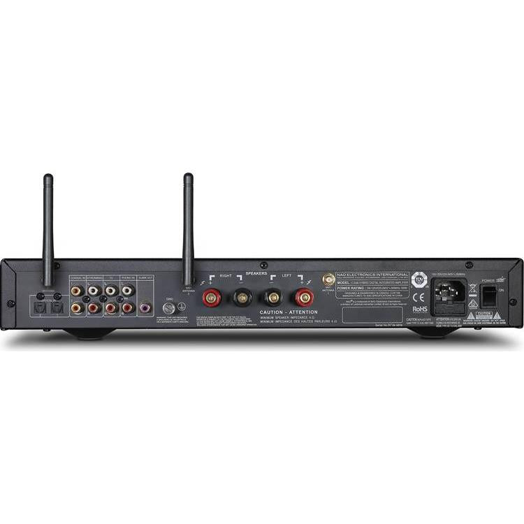 NAD C 338 Stereo integrated amplifier with built-in DAC, Wi-Fi and Bluetooth