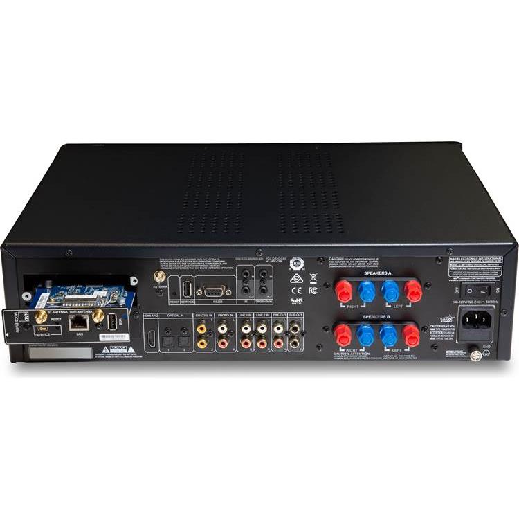 NAD C 399 BluOS-D Integrated amp with DAC, Bluetooth and pre-installed MDC2 BluOS-D module