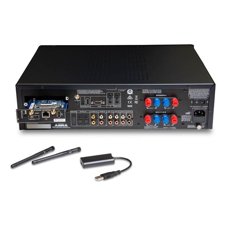 NAD C 399 BluOS-D Integrated amp with DAC, Bluetooth and pre-installed MDC2 BluOS-D module
