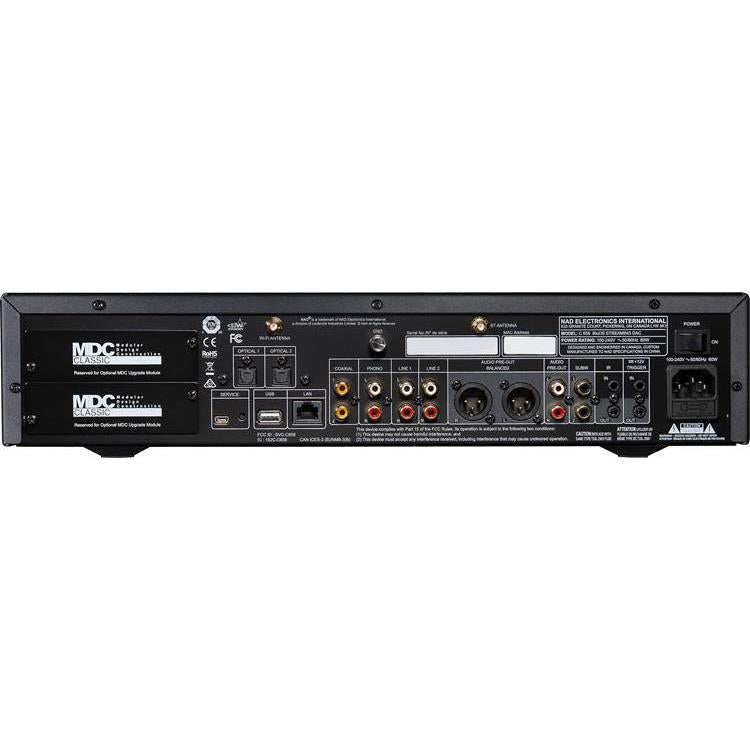 NAD C 658 BluOS network player/preamp/DAC with Wi-Fi and Bluetooth