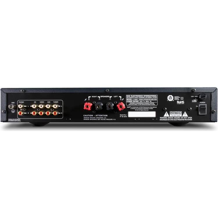 NAD C316BEE V2 Stereo integrated amplifier with built-in phono stage