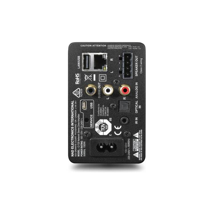 NAD CI 720 V2 BluOS wired network stereo zone amplifier