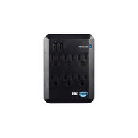 ELAC Protek PB-62S 6-Outlet Wall Surge Protector