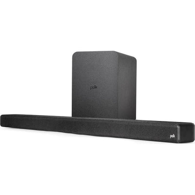 Polk Signa S4 Powered 3.1.2-channel sound bar and wireless subwoofer system with Bluetooth and Dolby Atmos