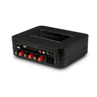 Bluesound POWERNODE Streaming music player with built-in stereo amplifier, Wi-Fi, Bluetooth and Apple AirPlay 2 (Black) - N331