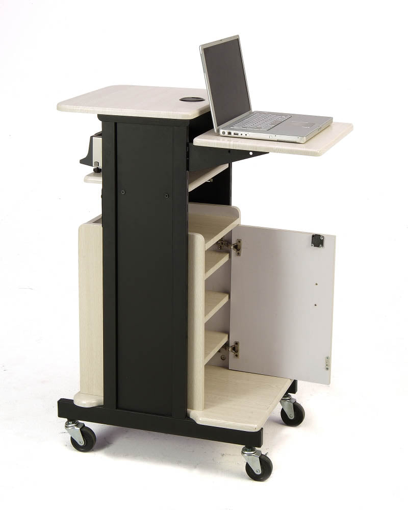 Oklahoma Sound PRC-250 Deluxe Presentation Cart, 30" Length x 18" Width x 40....