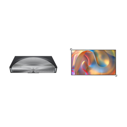 Hisense PX4-Pro + Hisense 120" Fresnel Fixed Frame Screen Bundle