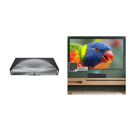 Hisense PX4-Pro + Spectra Helios 120" Fresnel Fixed Frame Screen Bundle