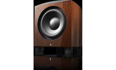 Revel Performa3 B112v2 12" powered subwoofer with parametric equalization controls (High-Gloss Walnut) - REVB112V2WALAM