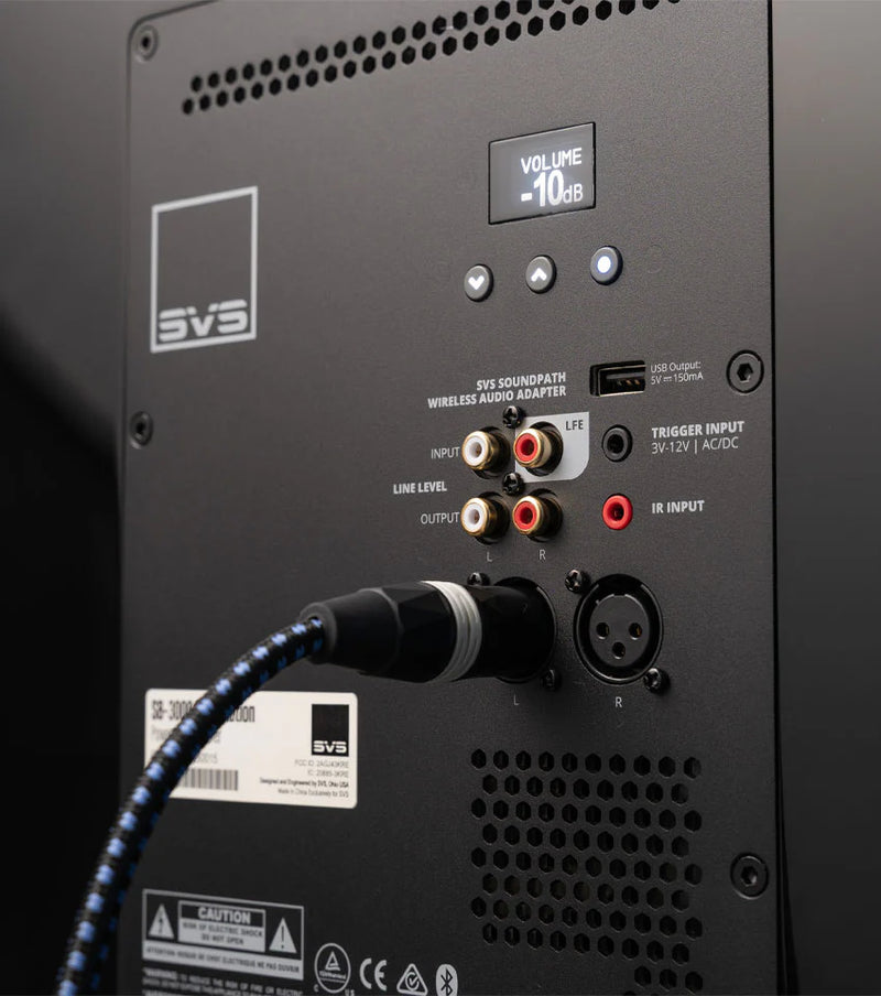 SVS SB-3000R Evolution Powered subwoofer with app control (Black Ash)